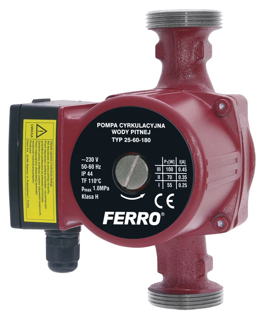Ferro 25-60 180 ivóvizes keringetőszivattyú 0202W