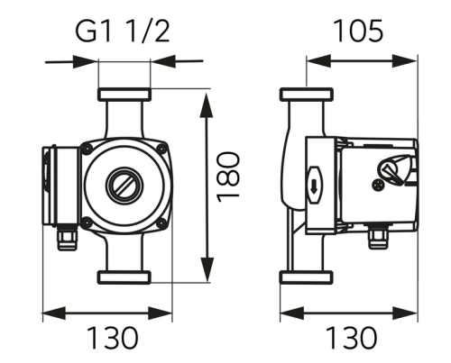 Ferro 25-60 180 ivóvizes keringetőszivattyú 0202W