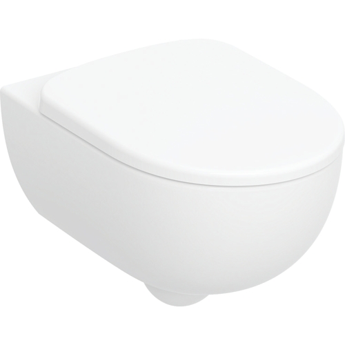 Geberit Selnova fali WC mélyöblítésű készlet, Premium, zárt forma, Rimfree, WC-ülőkével 502.793.00.1