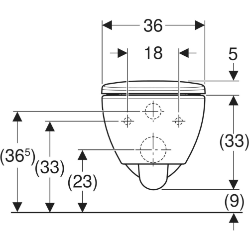Geberit Selnova fali WC mélyöblítésű készlet, Premium, zárt forma, Rimfree, WC-ülőkével 502.793.00.1