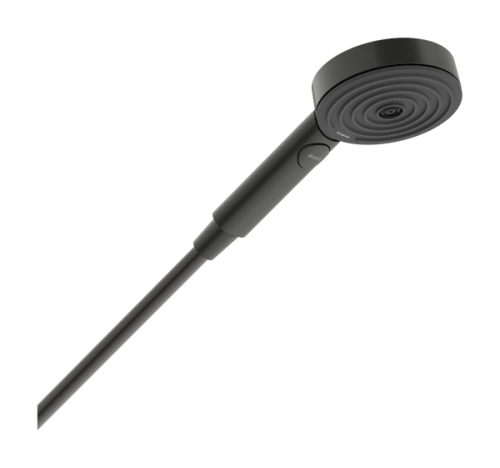 Hansgrohe Pulsify Select S EcoSmart 105 3jet Relaxation kézizuhany, szálcsiszolt fekete króm 24111340