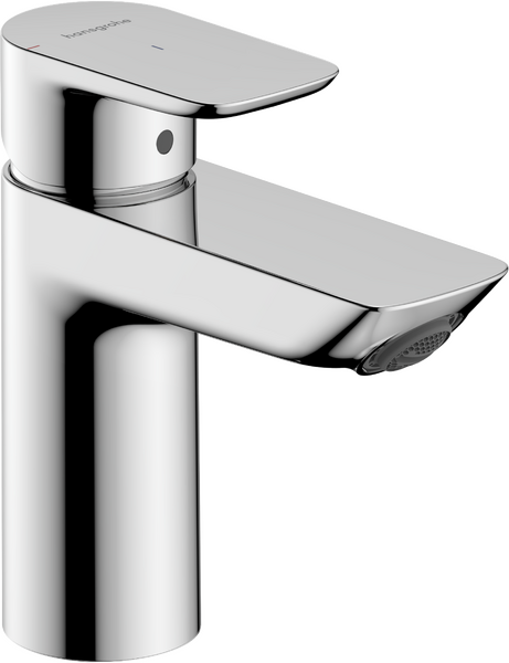 Hansgrohe Neovis Q 100 CoolStart egykaros mosdócsaptelep push-open lefolyógarnitúrával, króm 71352000