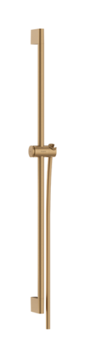 Hansgrohe Unica Pulsify S 90 cm zuhanyrúd Isiflex 160 cm zuhanycsővel, szálcsiszolt bronz 24401140