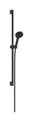 Hansgrohe Activera Select S EcoSmart+ 95 2jet kézizuhany 90 cm zuhanyrúddal, matt fekete 28864670