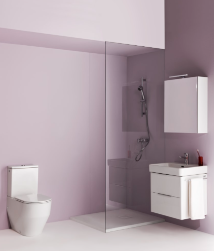 Laufen Pro álló kombi rimless wc csésze vario kifolyással, fehér H8259620000001