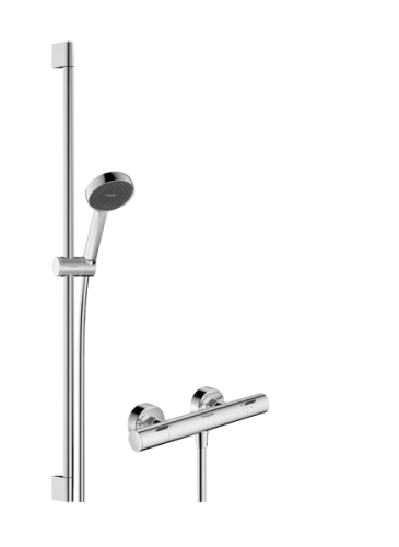 Hansgrohe Activera Select S EcoSmart 95 2jet Ecostat Fine termosztátos csaptelep zuhanyszettel, króm 28086000