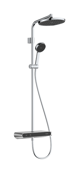 Hansgrohe Activera S Showerpipe EcoSmart 240 1jet ShowerTablet Select 360 Varia termosztátos zuhanyrendszer, króm 28638000
