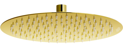 Mexen Slim 25 cm-es kerek fejzuhany, arany 79225-50