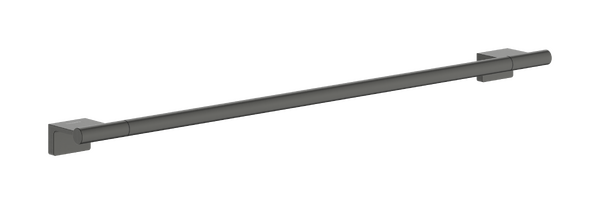 Hansgohe AddStoris S 66 cm törölköző tartó, szálcsiszolt fekete króm 41767340