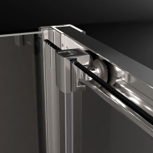 Radaway Alienta DWJ 140 cm zuhanyajtó, króm 10260140-01-01