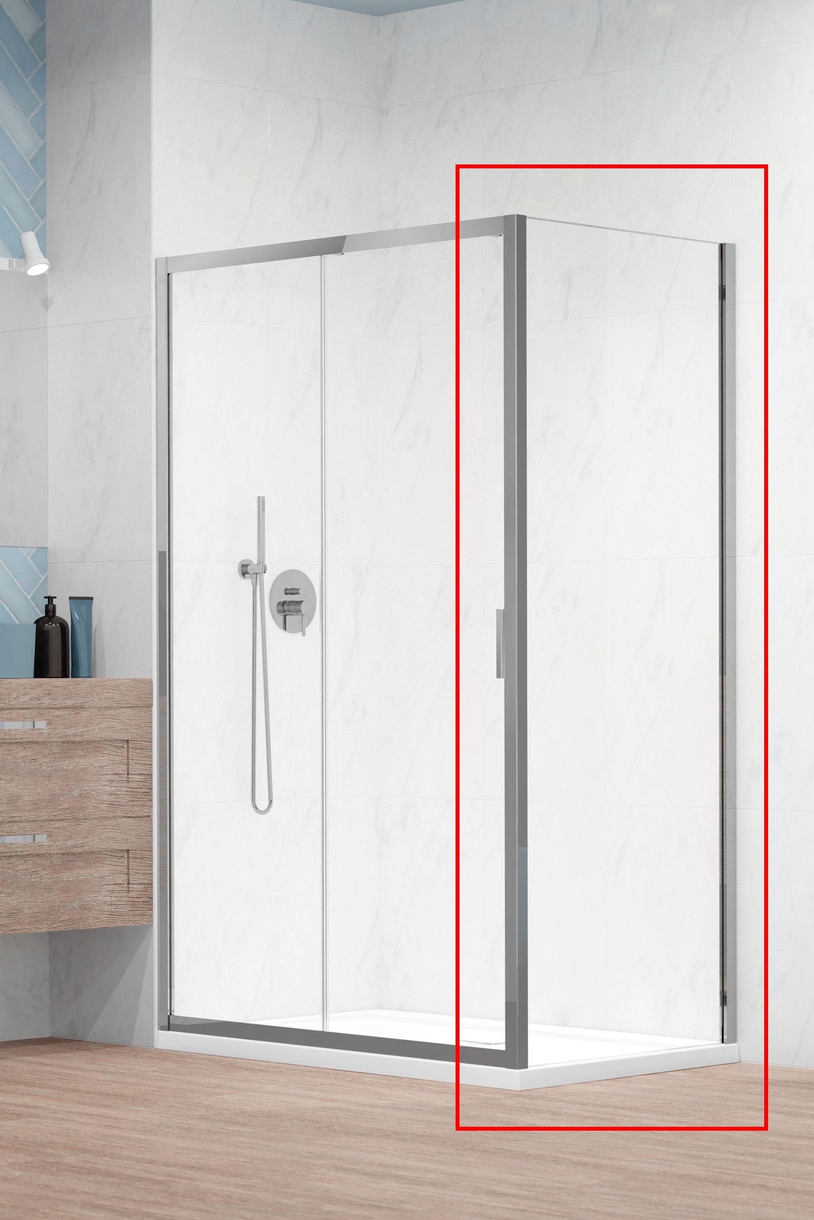 Radaway Alienta S 80 cm oldalfal, króm 10270080-01-01