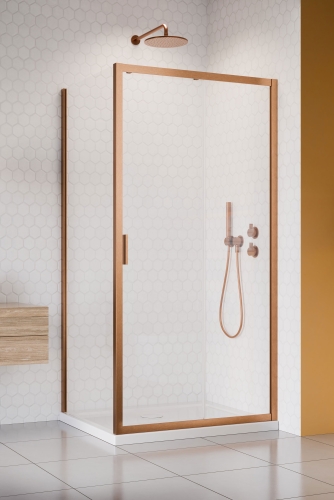 Radaway Alienta Brushed Copper S 80 cm oldalfal, szálcsiszolt réz 10270080-93-01