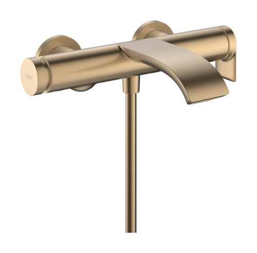 Hansgrohe Vivenis egykaros fali kádcsaptelep, szálcsiszolt bronz 75420140