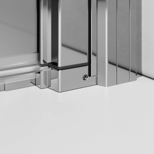Radaway Nes 6 DWS-B zuhanyajtó (ajtó 75 cm, fixfal 35 cm) átlátszó, króm  jobbos 10044750-01-01R, 10045350-01-01