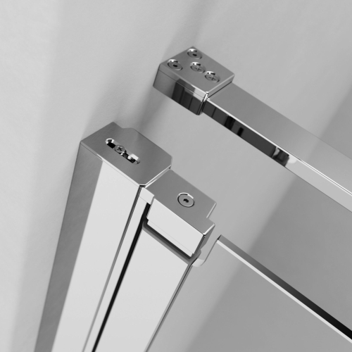 Radaway Nes 6 DWS-B zuhanyajtó (ajtó 75 cm, fixfal 35 cm) átlátszó, króm  jobbos 10044750-01-01R, 10045350-01-01