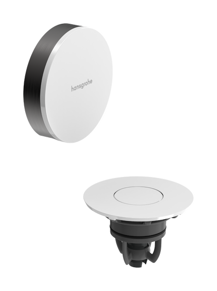 Hansgrohe Flexaplus kád színkészlet, szálcsiszolt fekete króm 58187340