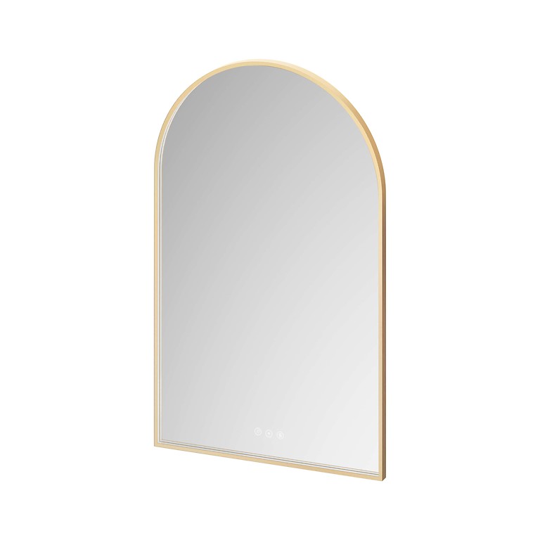 Cersanit CREA II 50x80 cm tükör LED világítással, arany S1058-038