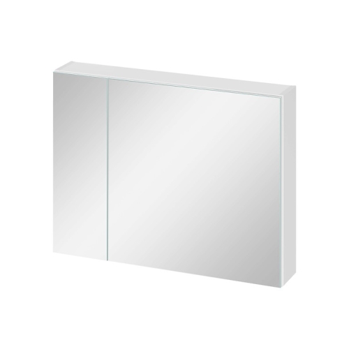 Cersanit OVIDA 80 cm tükrös szekrény, fényes fehér S1058-008