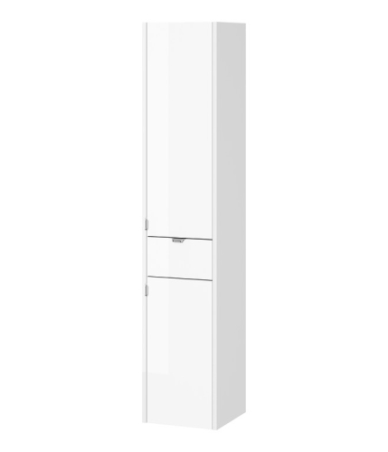 Cersanit OVIDA 30 cm magas kiegészítő szekrény, fényes fehér S1058-004