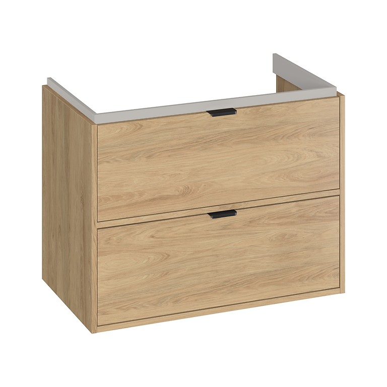 Cersanit ATRATO 80 cm alsószekrény, hickory tölgy S1026-027