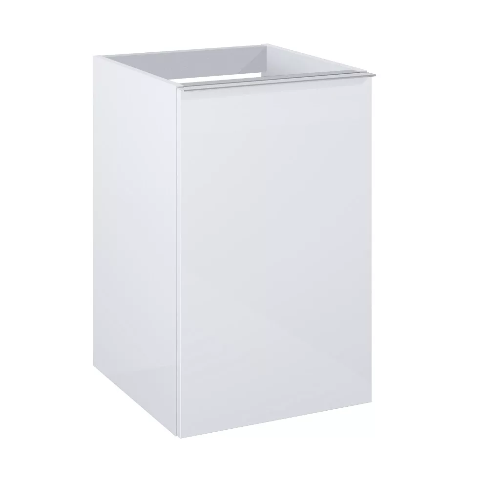 AREZZO design MONTEREY 40 cm-es oldalszekrény 1 ajtóval magasfényű fehér színben AR-166995