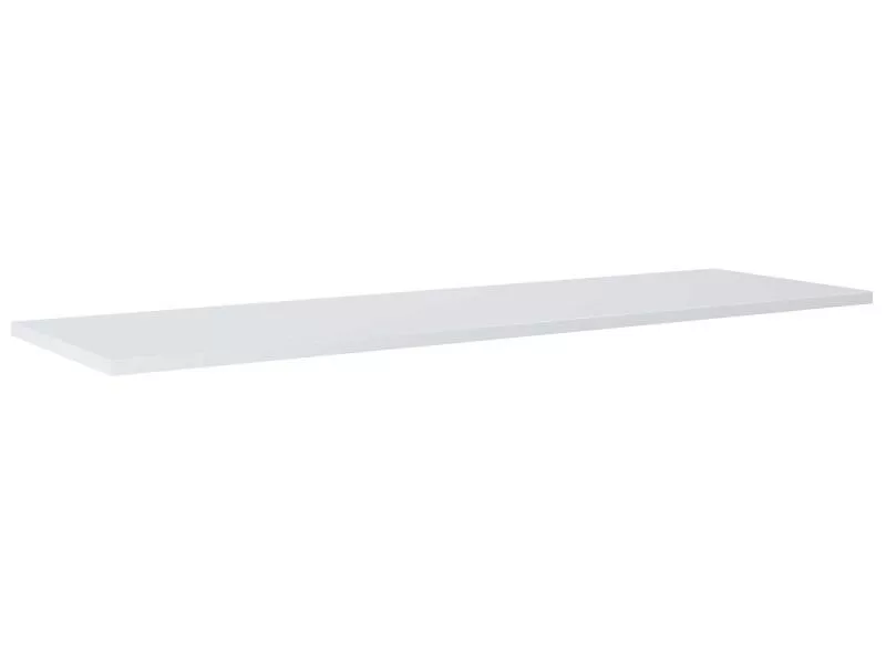 AREZZO design 190x49,4x2,8 cm mosdópult, magasfényű fehér színben AR-167038