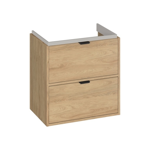 Cersanit ATRATO Slim 60 cm alsószekrény, hickory tölgy S1026-033