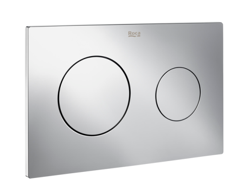 Roca Duplo One PL10 nyomólap, fényes króm A890189001