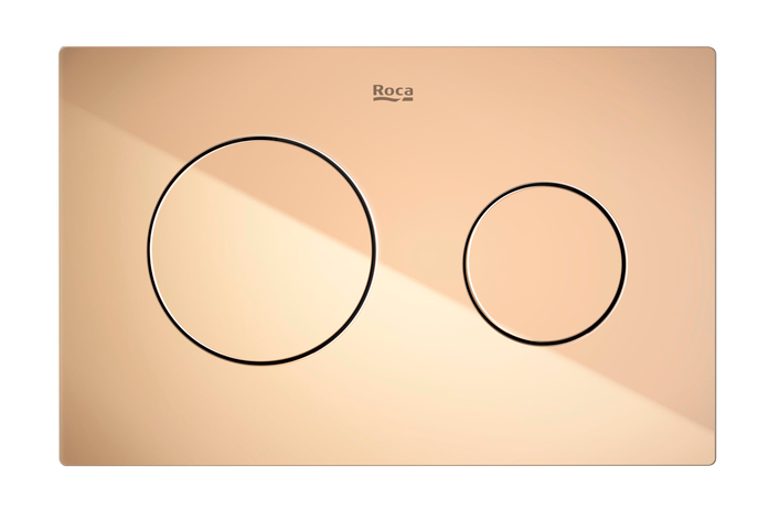 Roca Duplo One PL10 nyomólap, rose gold A8901890RG