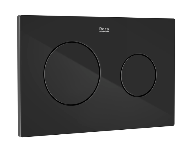 Roca Duplo One PL10 nyomólap, titánfekete A8901890CN