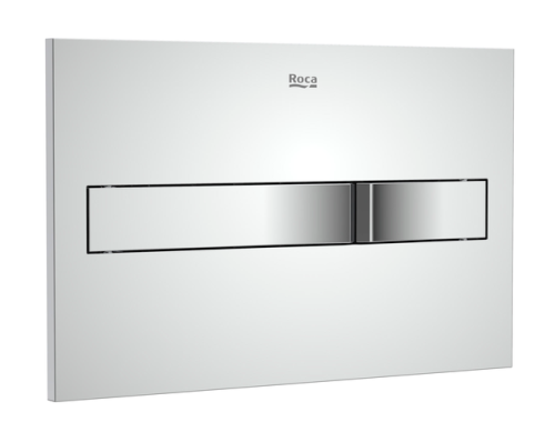 Roca PL2 Dual nyomólap Duplo One tartályhoz fényes króm A890196001