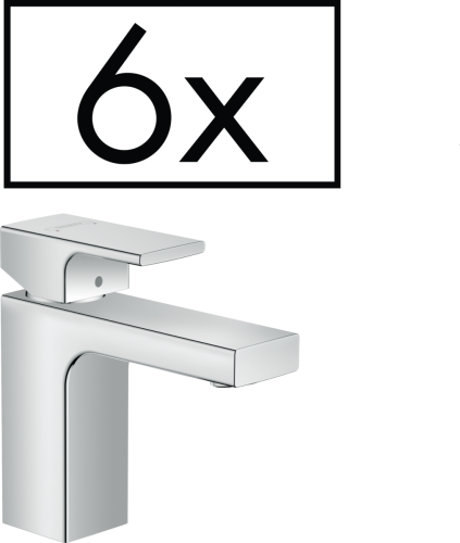 Hansgrohe Vernis Shape Egykaros mosdócsaptelep 100, automata lefolyógarnitúrával, projekt csomag 1 db-os ár 71597000 (K)