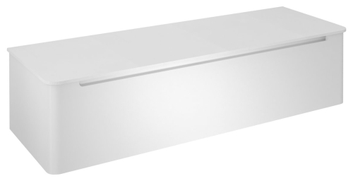 Sapho KERALA 140 cm alsószekrény, fényes fehér KR140-3030