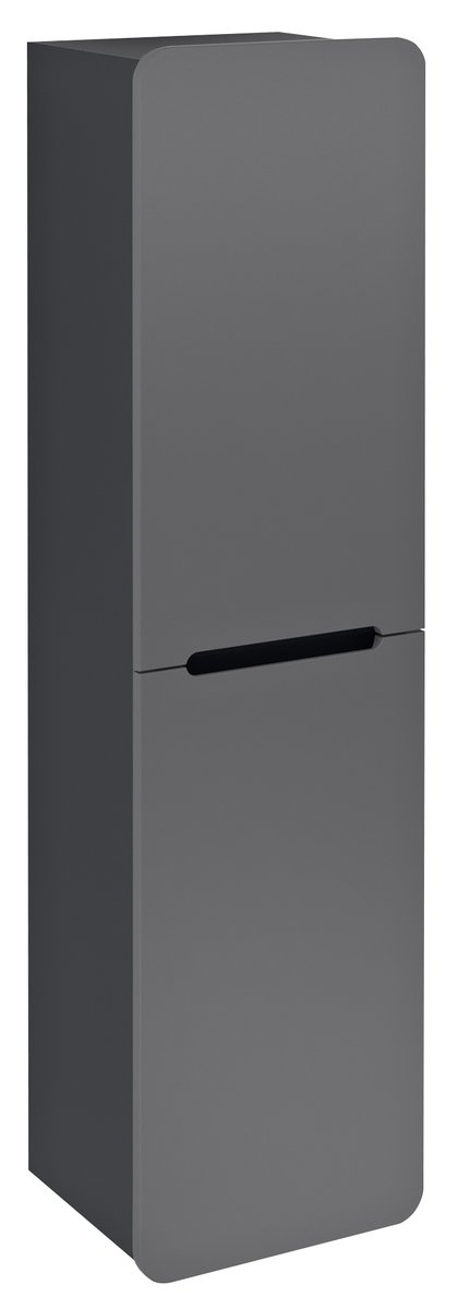 Sapho KERALA 38 cm magas kiegészítő szekrény, matt antracit/carina KR350-4134