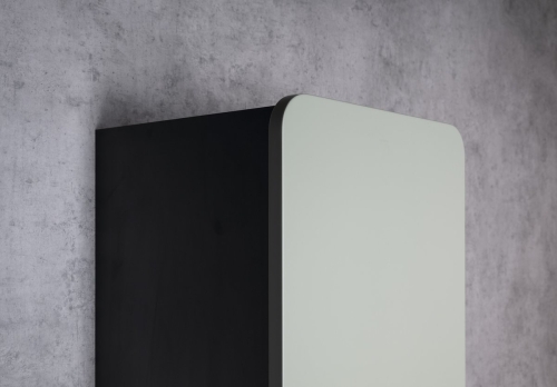 Sapho KERALA 38 cm magas kiegészítő szekrény, matt antracit/verde KR350-4434