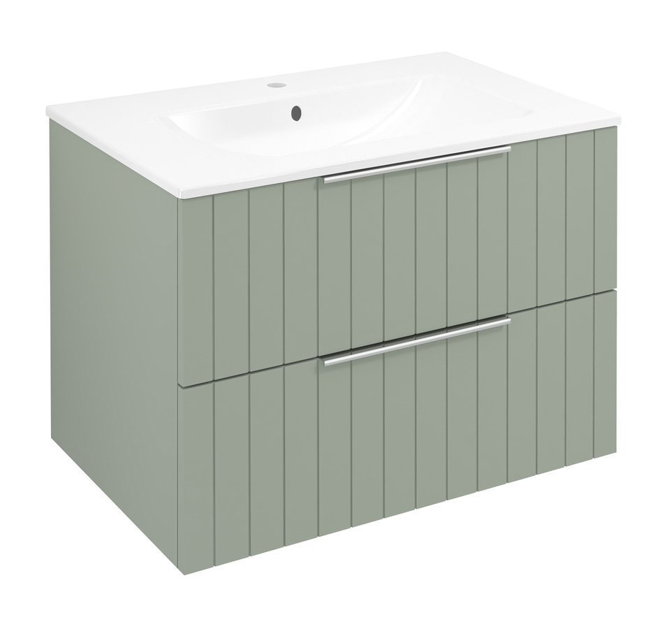 Sapho CIRASA STRIP 70 cm alsószekrény, verde CR701-4444S