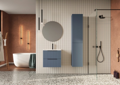 Sapho CIRASA STRIP SLIM 50 cm alsószekrény, siena CR492-4242S