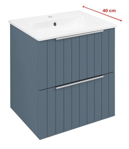 Sapho CIRASA STRIP SLIM 50 cm alsószekrény, siena CR492-4242S