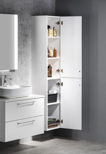 Sapho ESPACE 35 cm magas kiegészítő szekrény, fényes fehér ESC230-3030