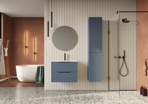 Sapho ESPACE STRIP 35 cm magas kiegészítő szekrény, siena ESC230-4242S