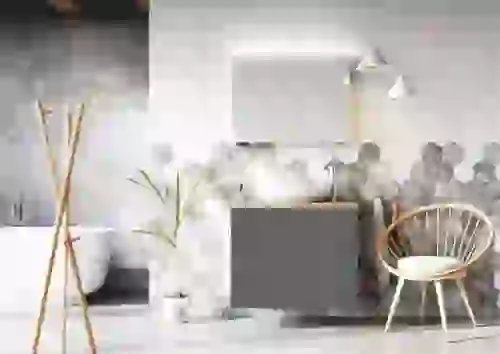 AREZZO design MONTEREY 100 cm-es alsószekrény 2 fiókkal szifonkivágással magasfényű antracit AR-167086