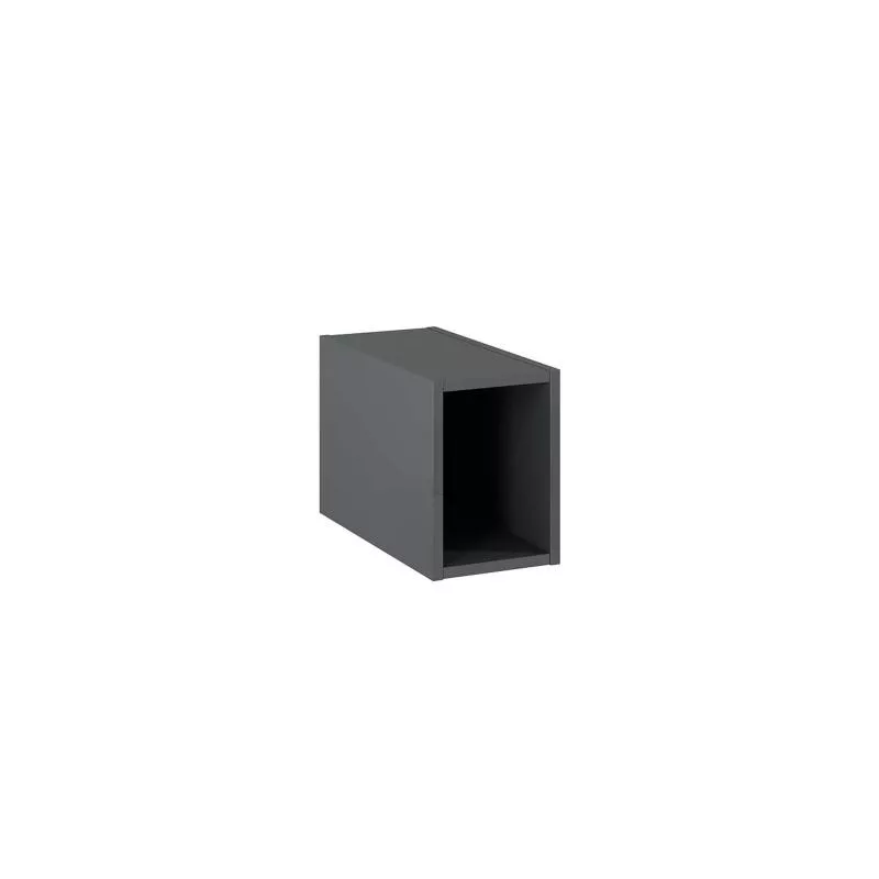AREZZO design MONTEREY Slim 20 cm-es nyitott elem magasfényű antracit AR-167100