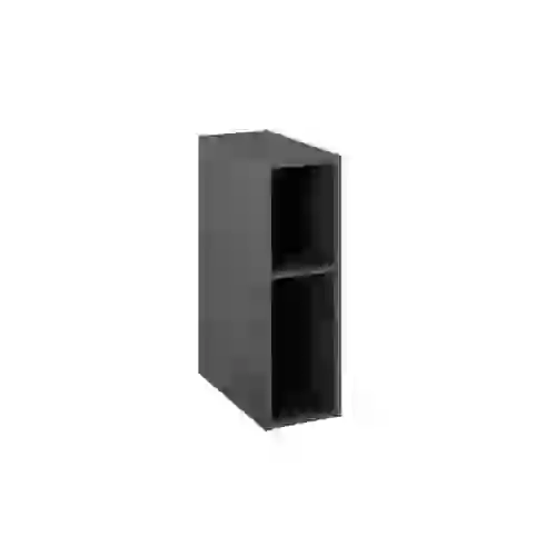 AREZZO design MONTEREY Duo 20 cm-es nyitott elem magasfényű antracit színben AR-167102