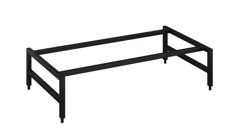 AREZZO design MONTEREY tartó láb 80 cm, matt fekete AR-168440
