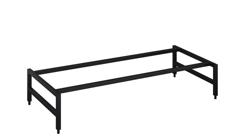 AREZZO design MONTEREY tartó láb 100 cm, matt fekete AR-168441
