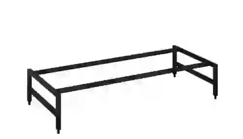 AREZZO design MONTEREY tartó láb 100 cm, matt fekete AR-168441