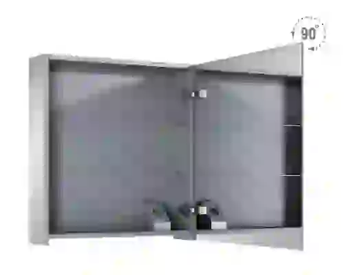 AREZZO design Tükrös szekrény MEDIUM 60x64 cm ,1 ajtó + TECHNOBOX AR-904657