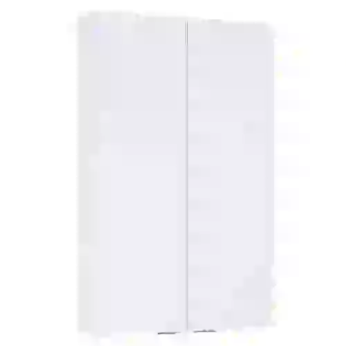 AREZZO design 2 ajtós felsőszekrény 80x50 cm-es, magasfényű fehér AR-167407