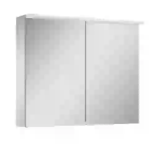 AREZZO design PREMIUM 2 ajtós tükrös szekrény 80x65 cm, Technobox, LED Lámpa AR-904664