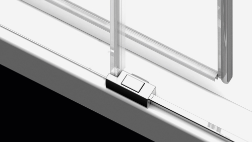Radaway Idea 8 S1 80 cm jobbos oldalfal, króm 10360080-01-01R